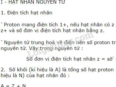 Điện tích hạt nhân là gì? Khám phá cấu trúc nguyên tử chi tiết