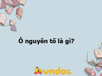 Ô Nguyên Tố là gì? Hướng dẫn xác định vị trí và ví dụ chi tiết 2026