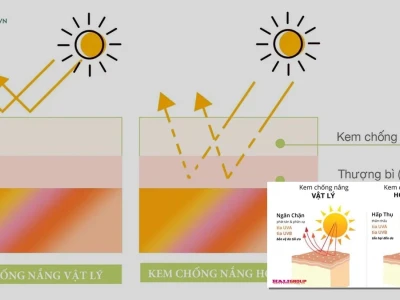 Cơ chế hóa học kem chống nắng bảo vệ da hiệu quả