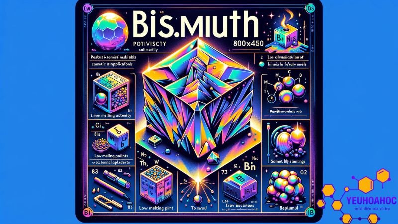 Tính chất của nguyên tố Bismuth