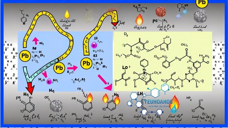 phản ứng của nguyên tố Chì