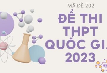 Giải chi tiết đề thi THPT Quốc gia môn Hóa năm 2023 – Mã đề 202