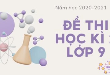 Đề thi học kì 2 lớp 9 môn Hóa học năm học 2020-2021