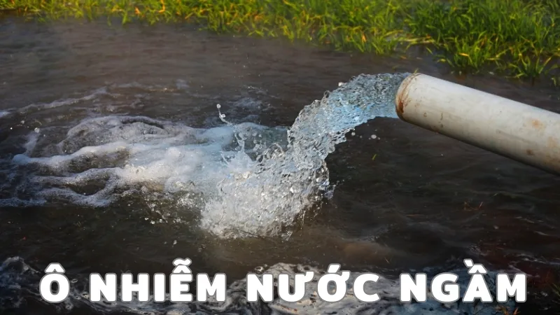 Ô nhiễm nước ngầm